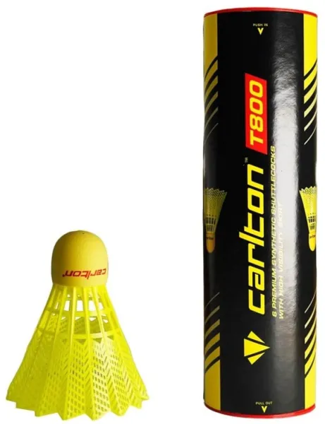 Carlton T800 Nylon-sulkapallot Keltainen/Punainen