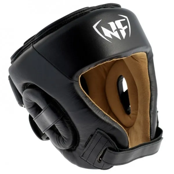 Nordic Fighter Boxing Helmet Musta Nyrkkeilykypärä Small