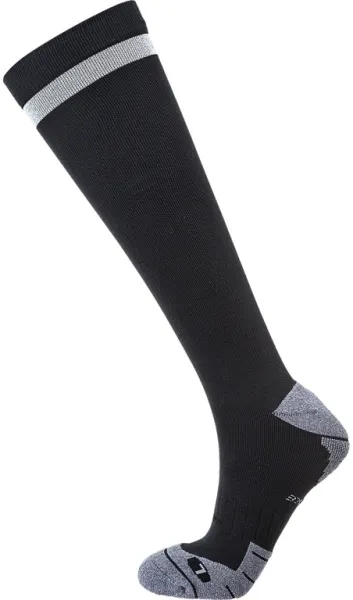 Endurance Torent Reflective Long - Juoksusukat kompressiolla - Musta - Koko 35/38